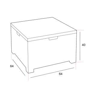Nero Műrattan Kerti Bútor Garnitúra - 5 Személyes - Grafit