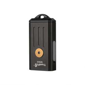 Trustfire MINIX kulcstartó zseblámpa, fekete, fehér és UV fénnyel - Trustfire