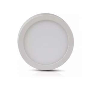 LED повърхностна панелна лампа V-TAC, кръгла, бяла, 18W - V-TAC