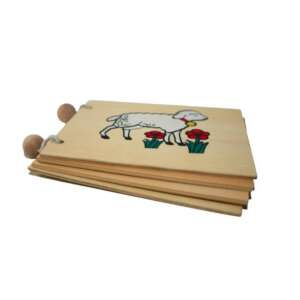 Képes mesekönyv fából - nagy