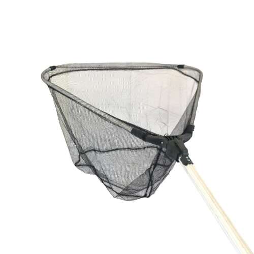 OREEL teleszkópos merítő háló háromszög alakú fejjel, 55x55cm, 170cm hosszú