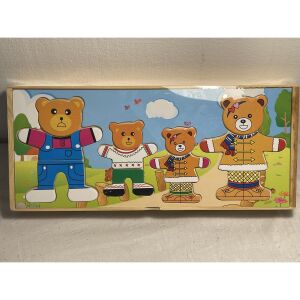 Fa Maci Családi Öltöztetős Játék - 4 részes