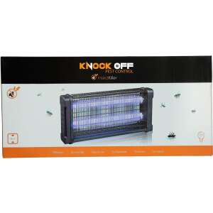 Knock Off InsectKiller elektromos rovarcsapda, 2x15 watt, állattartáshoz és kártevők irtásához - Knock Off