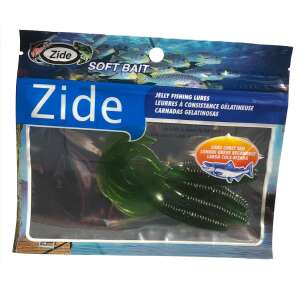 Zide Soft Bait Jelly Fishing Lures, 4 db 9cm zöld horgászcsali - Műcsali