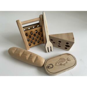 Natúr fa játék  - Reggeli szett 1 120656121 - Játék élelmiszer