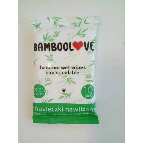 BambooLove Bambusz Nedves Törlőkendő - 10 db 120656035