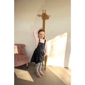 Színezhető karton játék - Zsiráf magasság mérésére