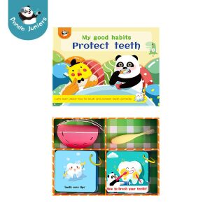 Panda Juniors Fogápoló Játék - Fogmosás Oktató - 3+ éveseknek