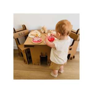Színezhető karton játék - Gyermek asztal és szék (teljesértékű bútor) 54647647 