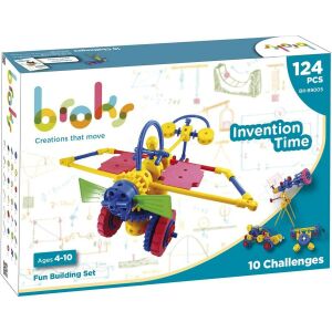 Broks Invention Time STEM Építőjáték - 124 Darab