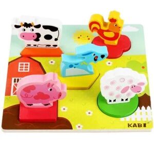 KABI - Fa Formabetét - Háziállatok - 11 elem