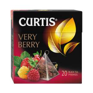 Curtis Very Berry fekete tea piramis filteres tea tasakok doboz - Fekete tea