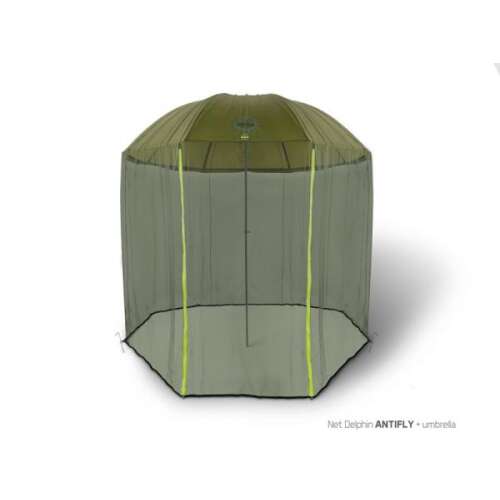 Delphin AntiFLY szúnyogháló esernyőre, zöld, 250cm átmérő