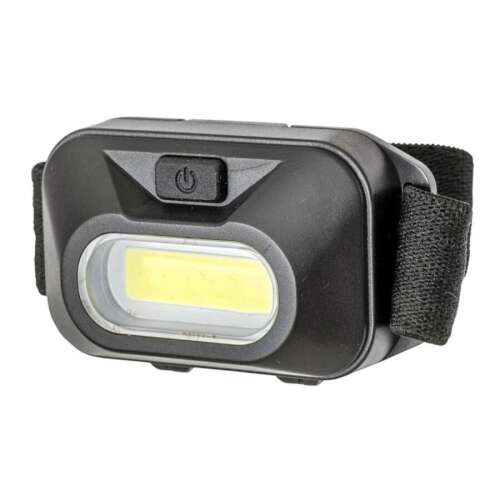 CarpZoom Entrant fejlámpá, 90 lumen, 3W COB LED, fekete fejlámpá állítható pánttal - Carp Zoom