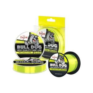 CarpZoom Bull-Dog Fluo 300m 0,28mm horgászzsinór, kiváló minőségű pontyzsinór, fluoreszkáló zöld - Carp Zoom