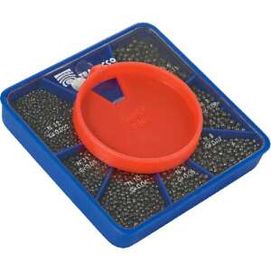 Trabucco Mascotte Match Shot 06-12 ólomgolyó készlet, horgászfelszerelés, horgász kellékek, horgászcikk, ólom súlyok, horgász súlyok, pontyhorgászat, match horgászat - Etetőkosár & ólom