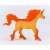 Schleich Bayala fiery unicorn stallion figurine