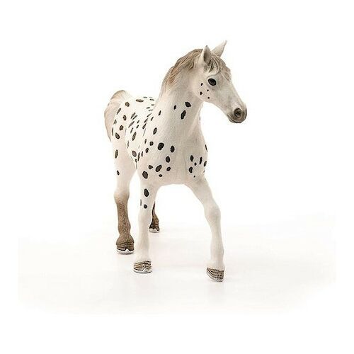 Schleich Knabstrupper Fohlen Figur - Gepunktetes Pferdespielzeug