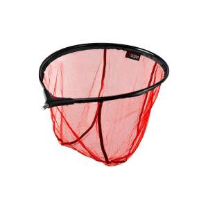 Delphin Atoma FD 50*40 merítőfej, piros háló, fekete alumínium keret - Merítőfej