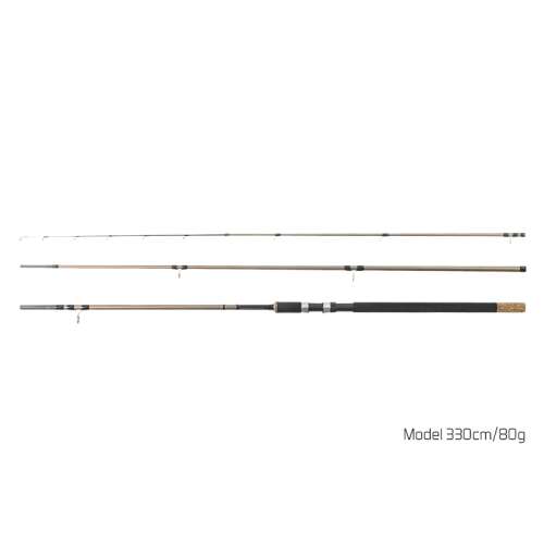 Wędka feederowa Delphin Legia Feeder II 330cm 80g, złożona