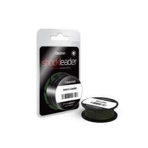 Delphin Shock Leader 6X zöld 0,24mm 35lbs 20m fonott előke zsinór - Fonott előkezsinór