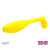 Delphin Bomb Fatty Neon 12 cm gumihal sárga színben