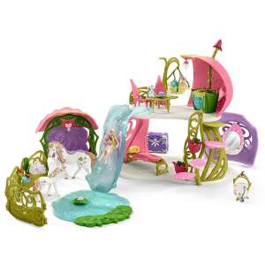 Schleich Bayala Sjajna cvjetna kuća s jednorozima, stajom i jezerom
