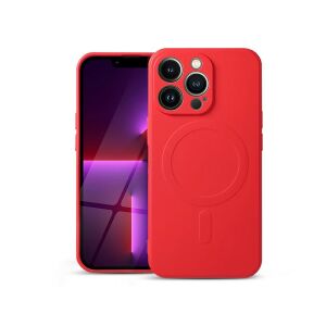 Red iPhone 13 Pro MagSafe Silicone Case - Apple Phone Case