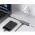 UGREEN 4 portos USB 3.0 hub laptophoz, külső meghajtóhoz és hálózati adapterhez csatlakoztatva