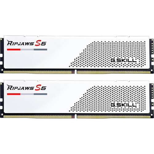 G.Skill Ripjaws S5 - DDR5 - kit - 32 GB: 2 x 16 GB - DIMM 288-pin - 6000 MHz / PC5-48000 - unbuffered (F5-6000J3040F16GX2-RS5W)
