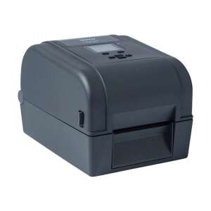 Brother TD-4650TNWB label printer, black, 3/4 view - Office Supply