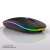 Blackbird BH1375 wireless mouse, black, 2.4GHz and Bluetooth, rechargeable, 1600DPI, RGB lighting