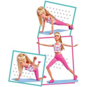 Steffi Love Sport Puppe macht verschiedene Yoga-Posen - Simba Toys Baba