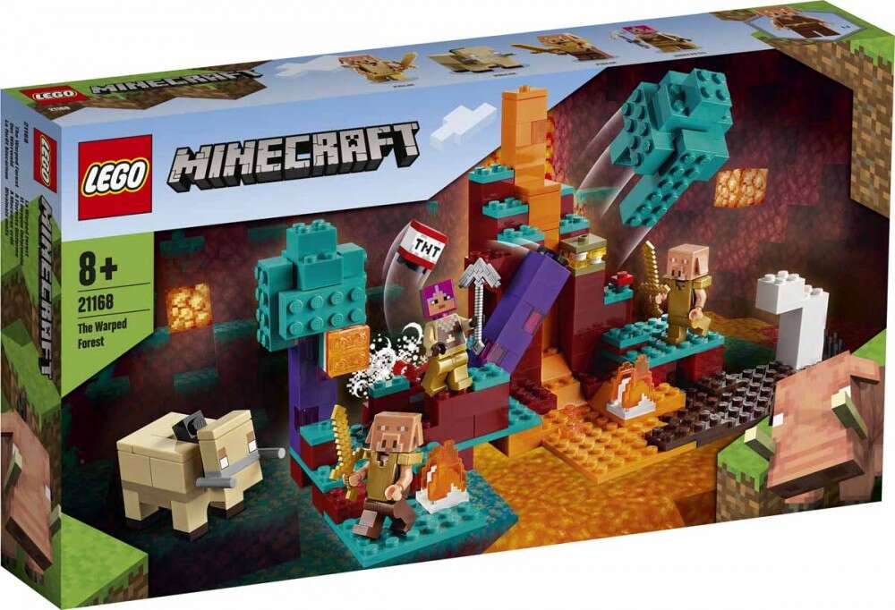 LEGO Minecraft Mocsaras Erdő - Építőkészlet - 21168