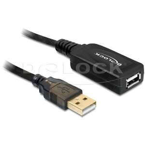 Delock USB 2.0 extension cable (active), 15 m