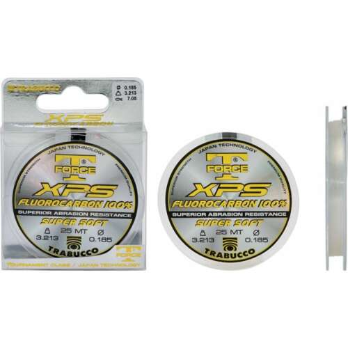 Trabucco T-Force Fluorocarbon 25 m 0,104 mm előkezsinór