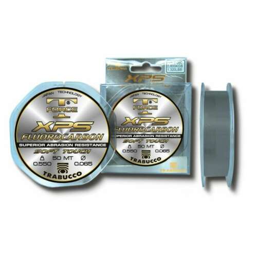 Trabucco T-Force XPS Fluorocarbon horgászzsinór, 50m tekercs - Fluorocarbon zsinór