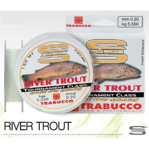 Trabucco S-Force River Trout Pergetőzsinór - 150m 0,25mm
