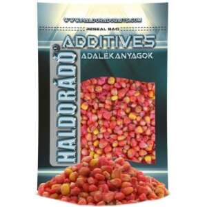 Haldorádó Főtt kukorica 1 kg Eper, vörös és sárga kukoricaszemek, horgászcsali - Magmix