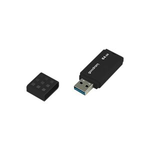 GoodRam 64GB Fekete USB Meghajtó Kupakkal - Pendrive