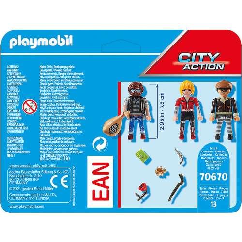 Playmobil 70670 Bűnözők figuraszett