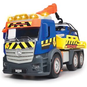 Dickie Toys Mercedes Actros Играчка камион за пътна помощ Отблизо - Simba Toys Игра кола