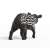 Schleich WILD LIFE Tapir Calf Figurine, back view