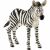 Schleich Zebra Foal Figurine - Animal Figure - 7.6cm