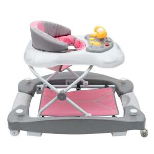 Baby Mix 2in1 Bébikomp #rózsaszín-szürke