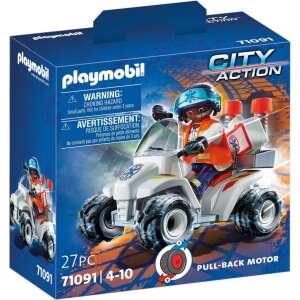 Playmobil 71091 Hátrahúzós mentő quad 54755020 Playmobil City Action