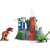 Schleich 42564 Dinosaurier Vulkan Basis mit Licht-, Rauch- und Soundeffekten