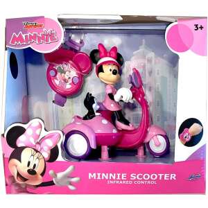 Jada Toys - Disney: Minnie egeres távirányítós IRC robogó 16cm cicával 54766782 "Minnie"  Játék autók