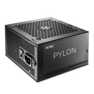XPG PYLON 650W Netzteil, Ansicht aus schrägem Winkel - ADATA