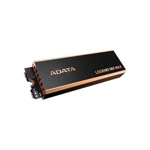 Изглед под ъгъл на ADATA Legend 960 Max 1TB NVMe PCIe 4.0 M.2 SSD